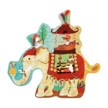 Shape Puzzle Elefant