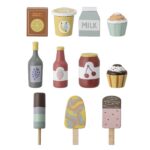 Bloomingville Spielset Lebensmittel