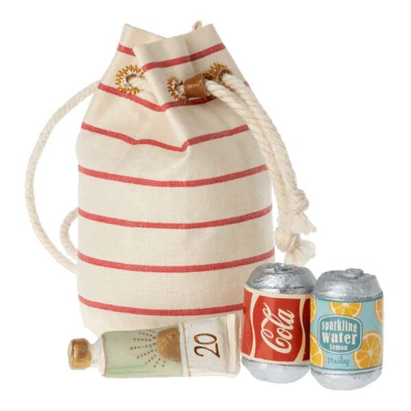 Maileg Tasche mit Strandutensilien