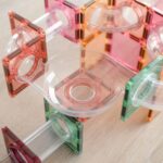 Connetix Pastell Kugelbahn Expansion - 80-tlg. Magnetbaukasten