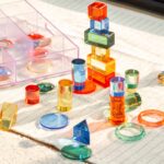 Guidecraft Lose Parts MINT Container Licht und Farben