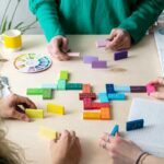 Block Design-Gradient-Dominoes