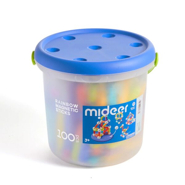Mideer Rainbow Magnetische Bau-Sticks 100