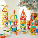 Mideer Rainbow Magnetische Bau-Sticks 100