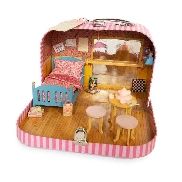Sam & Julia – Mäusehaus To Go – Ellas Ballettzimmer – Mini-Spielkoffer für Kinder - MH40178-202502